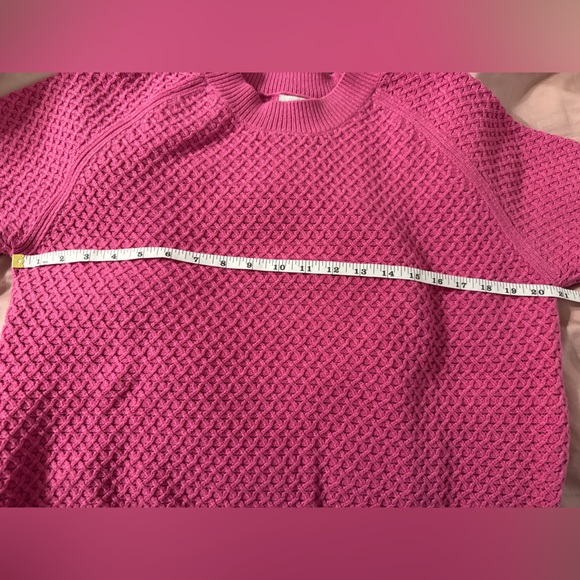 Varley Fuchsia Textured Sweater - Picture 4 of 4